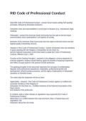 RID Code of Professional Conduct&period; Questions and Answers 2026
