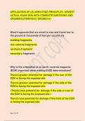 APPLICATION OF US ARMY ESQD PRINCIPLES NEWEST  ACTUAL EXAM 2026 WITH COMPLETE QUESTIONS AND  ANSWERS&sol;&sol;VERIFIED&sol;&sol; GRADED A&plus;