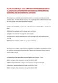 Nutrition and Diet Therapy &ndash; Final Exam Review &ndash; Comprehensive Practice Questions with Verified Answers and Rationales