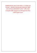 COMPREHESIVE CASE STUDY WEEK 7 57 YEARS OLD PATIENT  &comma;PRESENT HIGH BLOOD PRESSURE  NRNP 6512 ACTUAL SCREENSHOT LATEST  APRIL 2026 Complete H&P&comma; Diagnosis & Management Plan &lpar;100&percnt; Expert Score &period;