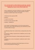 NGN ATI FUNDAMENTALS PROCTORED EXAM RETAKE - 2026&sol;2027&rpar; EXAMINATION 300&plus; ACTUAL EXAM COMPLETE QUESTIONS AND VERIFIED SOLUTIONS LATEST UPDATE THIS YEAR