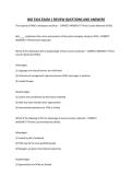 IMS 3310 EXAM 1 REVIEW QUESTIONS AND ANSWERS