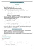 Samenvatting fysiologie van het kraambed - semester 1 eerstejaar
