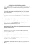 IMS 3310 EXAM 1 QUESTIONS AND ANSWERS