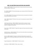 HNSC 1210 MIDTERM EXAM QUESTIONS AND ANSWERS&period;