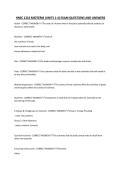 HNSC 1210 MIDTERM &lpar;UNITS 1-4&rpar; EXAM QUESTIONS AND ANSWERS
