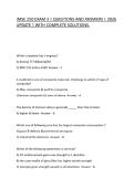 IMSE 250 EXAM 3 &vert; QUESTIONS AND ANSWERS &vert; 2026 UPDATE &vert; WITH COMPLETE SOLUTIONS&period;