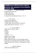 ARDMS Echo RDCS board registry practice test questions and answers updated 2026
