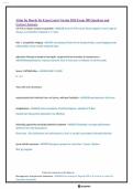 Abim Im Boards Ite Exam Latest Version 2026 Exam 180 Questions and Correct Answers