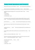 Study Guide Questions and Answers&period;