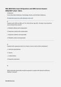 NSG 3850 Patho Exam 50 Questions and 100&percnt; Correct Answers 2026&sol;2027 Latest&ndash; Galen&period;