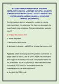 NPS EXAM COMPREHENSIVE NEONATAL & PEDIATRIC  RESPIRATORY CARE EXAM LATEST 2026-2027 ACTUAL EXAM WITH  COMPLETE QUESTIONS AND CORRECT DETAILED ANSWERS &lpar;100&percnt;  VERIFIED ANSWERS&rpar; &vert;ALREADY GRADED A&plus;&vert; &vert;&vert;PROFESSOR  VERIFIED&vert;&vert; &vert;&vert;BRANDNEW&excl;&excl;&excl;&vert;&vert;