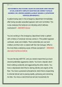 NUR 256 MENTAL HEALTH EXAM 4 GALEN COLLEGE EXAM LATEST 2026-2027  ACTUAL EXAM WITH COMPLETE QUESTIONS AND CORRECT DETAILED  ANSWERS &lpar;100&percnt; VERIFIED ANSWERS&rpar; &vert;ALREADY GRADED A&plus;&vert; &vert;&vert;PROFESSOR  VERIFIED&vert;&vert; &vert;&vert;BRANDNEW&excl;&excl;&excl;&vert;&vert;