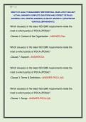 OMGT 5373 QUALITY MANAGEMENT MIDTERM&sol;FINAL EXAM LATEST 2026-2027  ACTUAL EXAM WITH COMPLETE QUESTIONS AND CORRECT DETAILED  ANSWERS &lpar;100&percnt; VERIFIED ANSWERS&rpar; &vert;ALREADY GRADED A&plus;&vert; &vert;&vert;PROFESSOR  VERIFIED&vert;&vert; &vert;&vert;BRANDNEW&excl;&excl;&excl;&vert;&vert; 