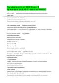 Fundamentals of GIS Exam 2 Questions and All Correct Answers&period;