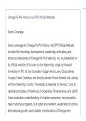 Omega Psi Phi History via OPP Official Website ACTUAL EXAM LATEST UPDATE THIS YEAR QUESTIONS AN DETAILED ANSWERS&lowbar;compressed