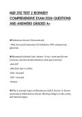 NUR 3112 TEST 2 JEOPARDY COMPREHENSIVE EXAM 2026 QUESTIONS AND ANSWERS GRADED A&plus;