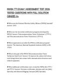 NWSA TT1 EXAM 1 ASSESSMENT TEST 2026 TESTED QUESTIONS WITH FULL SOLUTION GRADED A&plus;