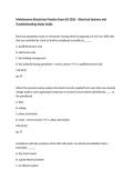 Maintenance Electrician Practice Exam &num;2 2026 &ndash; Electrical Systems and Troubleshooting Study Guide