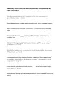 Maintenance Study Guide 2026 &ndash; Mechanical Systems&comma; Troubleshooting&comma; and Safety Fundamentals