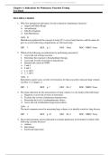 Updated Latest Ruppel&rsquo;s Pulmonary Function Testing 11th Edition Test Bank Comprehensive Exam Questions and Verified Answers for Respiratory Care Excellence 2025&ndash;2026 This Complete Resource Covers Spirometry Lung Function and Pulmonary Diagnostics This Exa