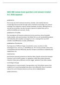 IBUS 480 review Exam questions and answers Graded  A&plus;&vert; 2026 Updated 