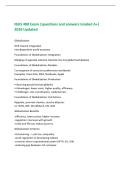 IBUS 480 Exam 1questions and answers Graded A&plus;&vert;  2026 Updated  Globalization  Shift toward integrated&comma;  interdependent world economy  Foundations of Globalization&colon; Integration  Merging of seperate national markets into one global marketplace  Foundations 