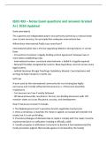 IBUS 493 &ndash; Notes Exam questions and answers Graded  A&plus;&vert; 2026 Updated 