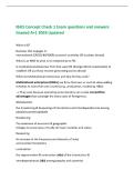 IBUS Concept Check 1 Exam questions and answers  Graded A&plus;&vert; 2026 Updated 