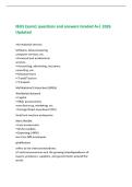 IBUS Exam1 questions and answers Graded A&plus;&vert; 2026  Updated