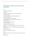 IBUS 300 Exam1 questions and answers Graded A&plus;&vert;  2026 Updated 