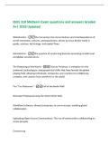 IBUS 310 Midterm Exam questions and answers Graded  A&plus;&vert; 2026 Updated 