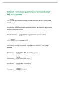 IBUS 310 terms Exam questions and answers Graded  A&plus;&vert; 2026 Updated 