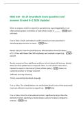 IBUS 310 - Ch 14 SmartBook Exam questions and  answers Graded A&plus;&vert; 2026 Updated 