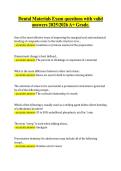 Dental Materials Exam questions with valid  answers 20252026 A&plus; Grade&period;