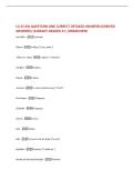 LG 25-59x QUESTIONS AND CORRECT DETAILED ANSWERS &lpar;VERIFIED  ANSWERS&rpar; &vert;ALREADY GRADED A&plus;&vert;&vert;BRAND NEW 