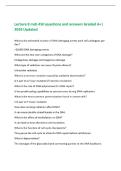 Lecture 8 mcb 450 questions and answers Graded A&plus;&vert;  2026 Updated 
