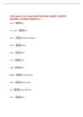 LCPS English 9 List 5 Exam QUESTIONS AND CORRECT VERIFIED  ANSWERS &vert;ALREADY GRADED A&plus;&vert; 