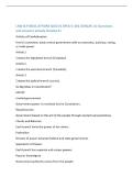 LAW & PUBLIC AFFAIRS QUIZ &num;1 SPEA V-184 DUNLAP&comma; IU Questions  and answers already Graded A&plus;  