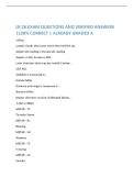 LR 26 EXAM QUESTIONS AND VERIFIED ANSWERS  &vert;100&percnt; CORRECT &vert; ALREADY GRADED A 