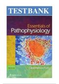 Essentials of Pathophysiology 4th Edition Porth Test Bank &vert; 46 Chapters of Verified Exam Q&A