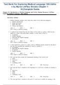 Exploring Medical Language 10th Edition LaFleur Test Bank &vert; Chapters 1&ndash;16 Complete Q&A with Answers