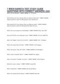 7 BREW BARISTA TEST STUDY GUIDE QUESTIONS WITH CORRECT ANSWERS 2026