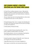 CSET SPANISH SUBTEST 2 PRACTICE SOLUTION 2026 TEST BANK VIEW AHEAD