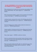 NSG 6020 -ORTHOPEDICS ACTUAL EXAM COMPLETE QUESTIONS AND VERIFIED SOLUTIONS LATEST UPDATE THIS YEARALREADY GRADED A&plus;