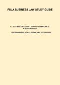 FBLA Business Law Study Guide &vert; Complete Exam Prep&comma; Practice Questions & Answers