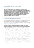 Full Quiz Bank&colon; CMN 552&colon; Psychiatric Mental Health Nursing &ndash; Module 2&colon; Anxiety Disorders Study Guide &vert; DSM-5 Classification & Clinical Management &vert; Comprehensive Panic&comma; Agoraphobia & GAD Analysis &vert; Verified Clinical Notes &vert; Pharmacological & CBT Framework