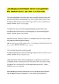LDR-201S &lpar;NCOA&rpar; KNOWLEDGE CHECKS EXAM QUESTIONS AND ANSWERS NEWEST RATED A&plus; 2025&sol;2026 NEW&excl;&excl;