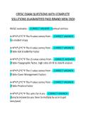 CPESC&lowbar;EXAM&lowbar;QUESTIONS&lowbar;WITH&lowbar;COMPLETE&lowbar;SOLUTIONS&lowbar;GUARANTEED&lowbar;PASS&lowbar;BRAND NEWCPESC&lowbar;EXAM&lowbar;QUESTIONS&lowbar;WITH&lowbar;COMPLETE&lowbar;SOLUTIONS&lowbar;GUARANTEED&lowbar;PASS&lowbar;BRAND NEW