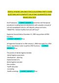 DENTAL&lowbar;HYGIENE&lowbar;LAW&lowbar;AND&lowbar;ETHICS&lowbar;CALIFORNIA&lowbar;PART&lowbar;I&lowbar;EXAM&lowbar;QUESTIONS